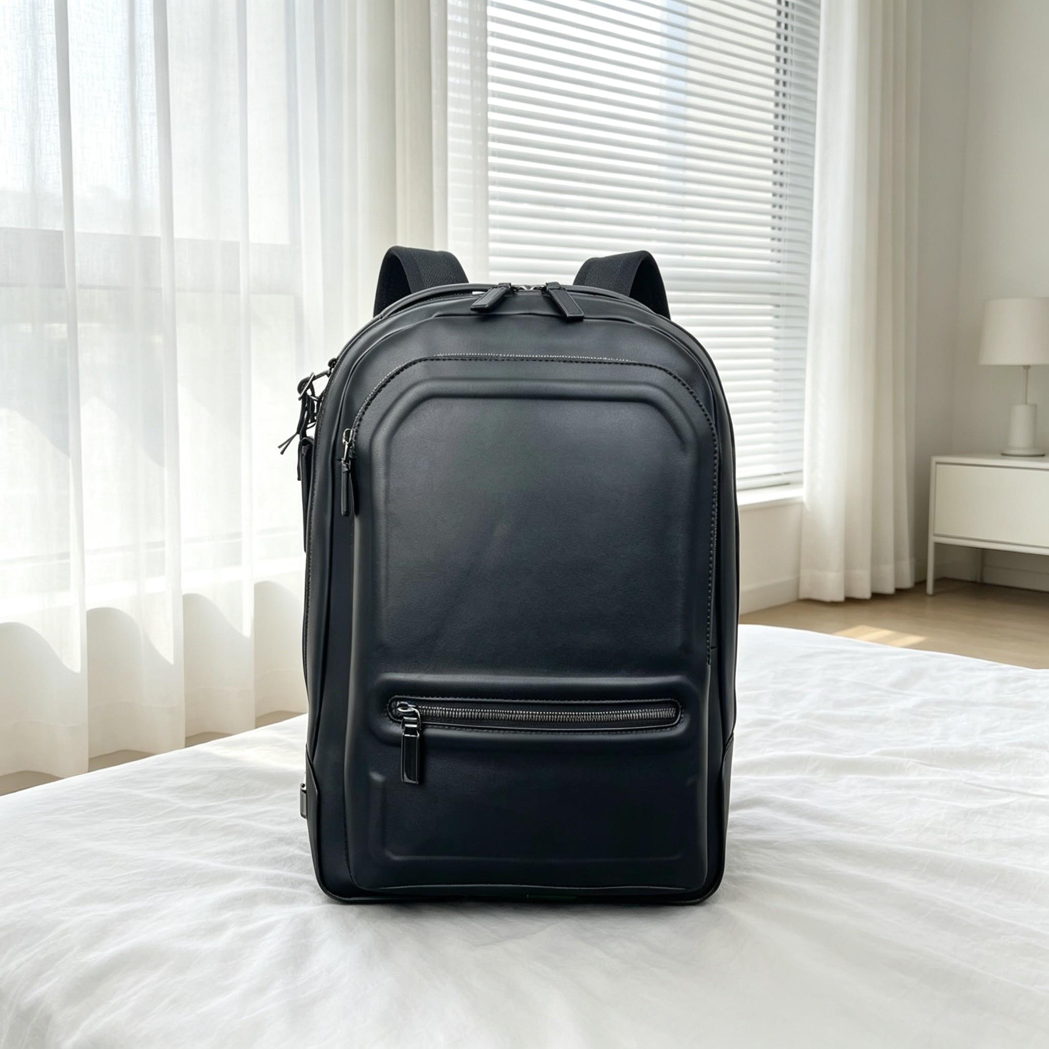 Business Commuter Backpack for - Leather Work Rucksack Mens review and price
